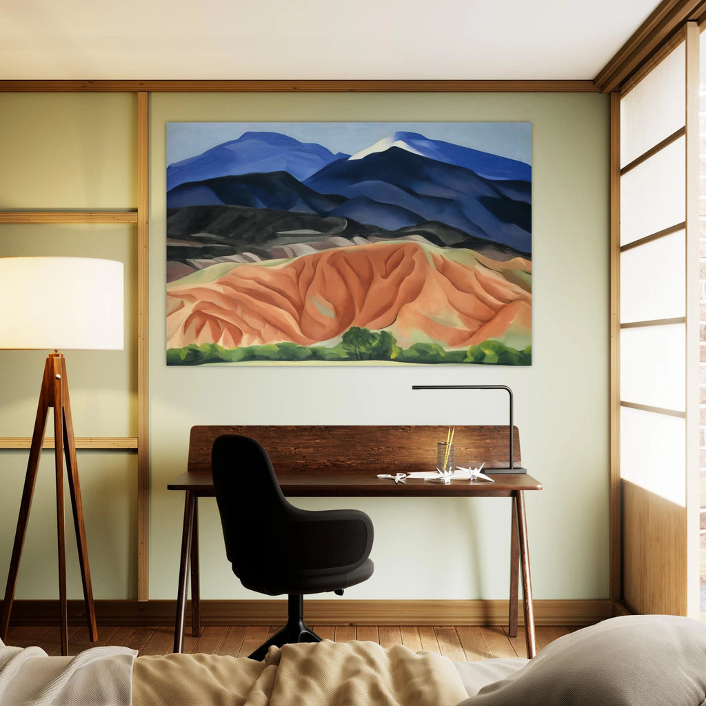 Black Mesa Landscape, New Mexico - Out Back of Mary`s II Poster | Georgia O'Keeffe Poster | Georgia O Keeffe Prints