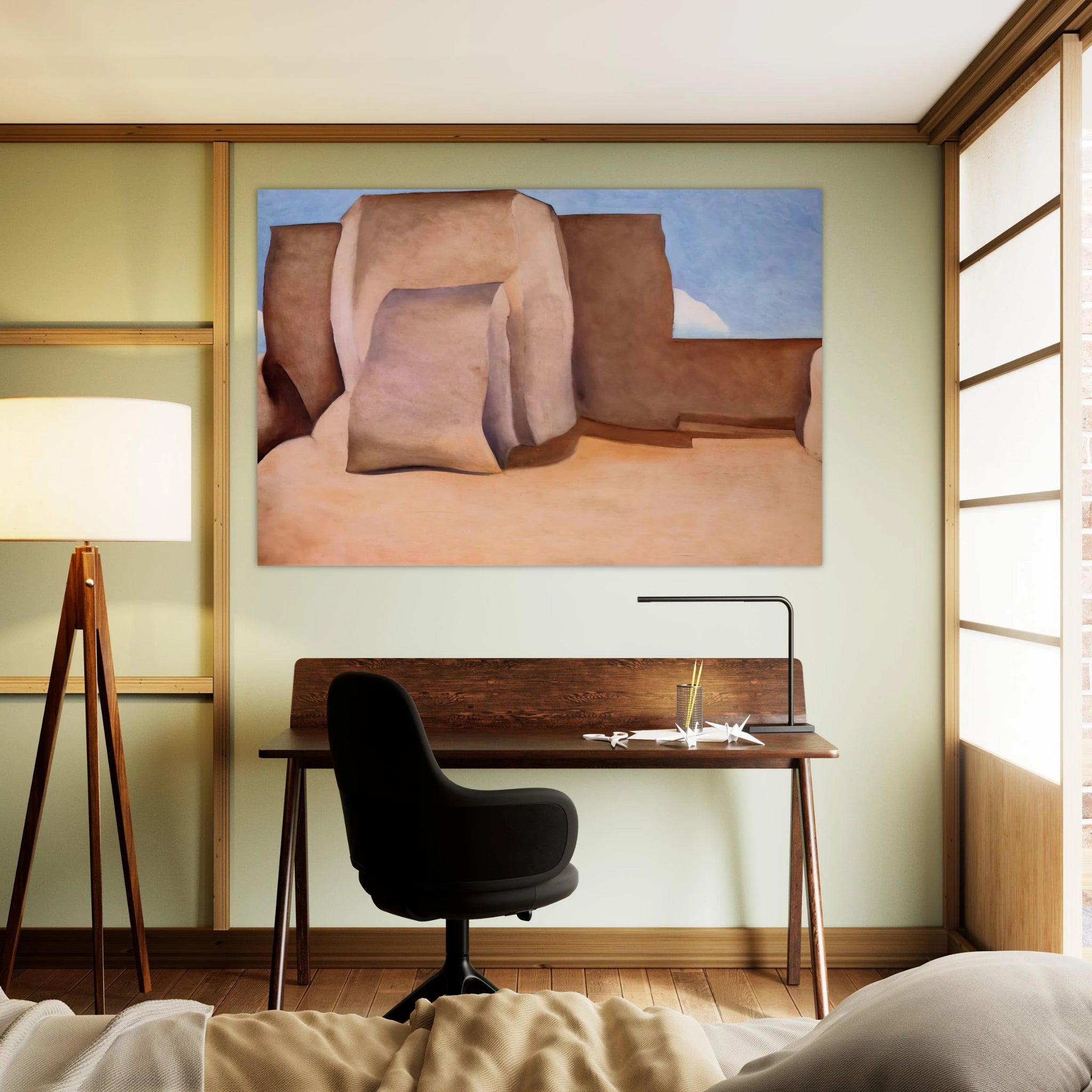 Ranchos Church, New Mexico Poster | Georgia O'Keeffe Poster | Georgia O Keeffe Prints