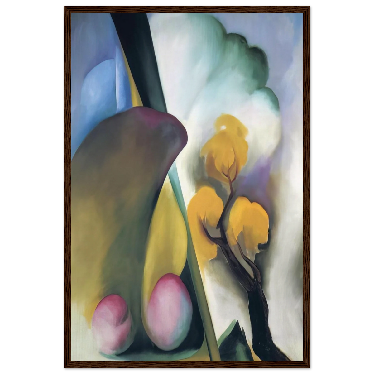 Spring Framed Poster | Georgia O'Keeffe Framed Prints Wall Art | Georgia O Keeffe Prints