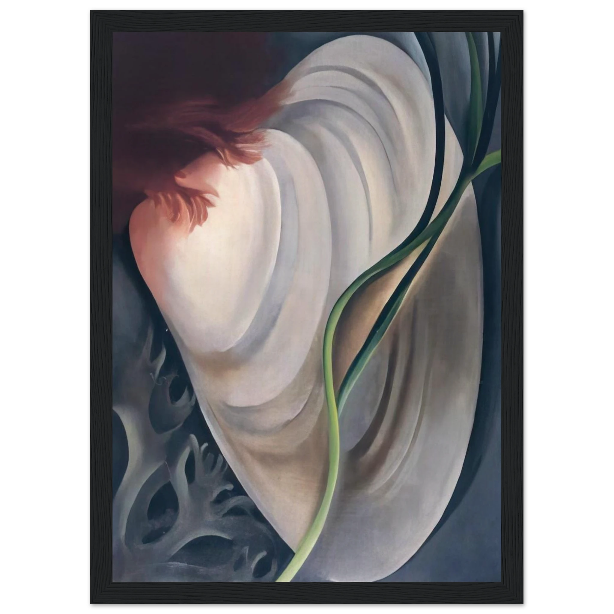 Shell No 2 Framed Poster | Georgia O'Keeffe Framed Prints Wall Art | Georgia O Keeffe Prints