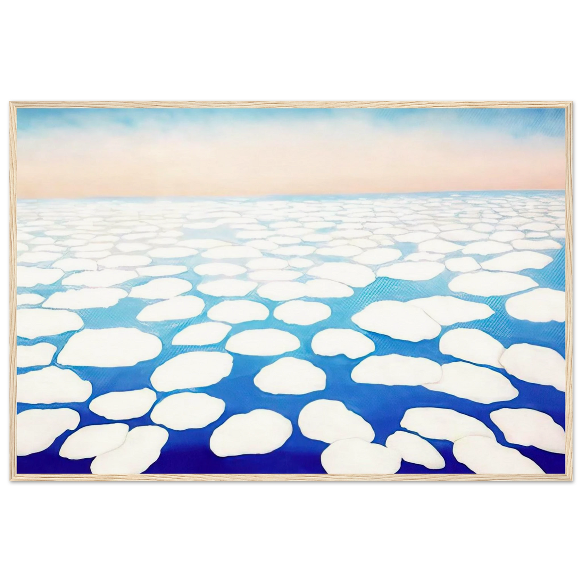 Sky Above the Clouds II Framed Poster | Georgia O'Keeffe Framed Prints Wall Art | Georgia O Keeffe Prints