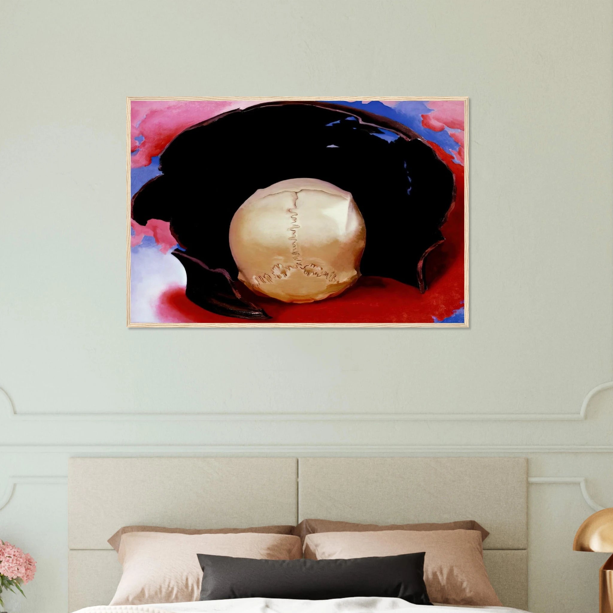 It was a Man and a Pot Framed Poster | Georgia O'Keeffe Framed Prints Wall Art | Georgia O Keeffe Prints