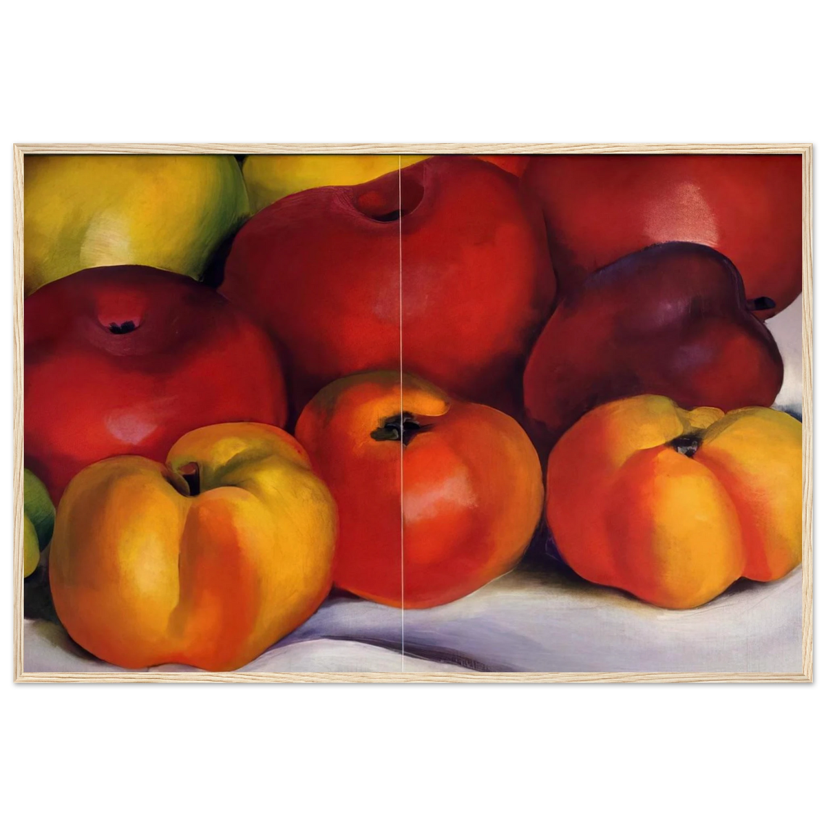 Apple Family Framed Poster | Georgia O'Keeffe Framed Prints Wall Art | Georgia O Keeffe Prints