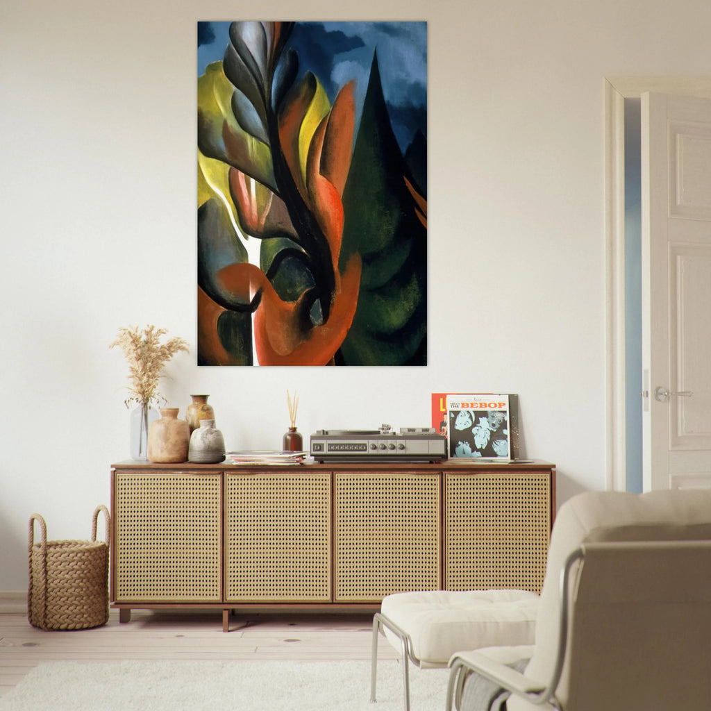 Maple and Cedar, Lake George Poster | Georgia O'Keeffe Poster | Georgia O Keeffe Prints