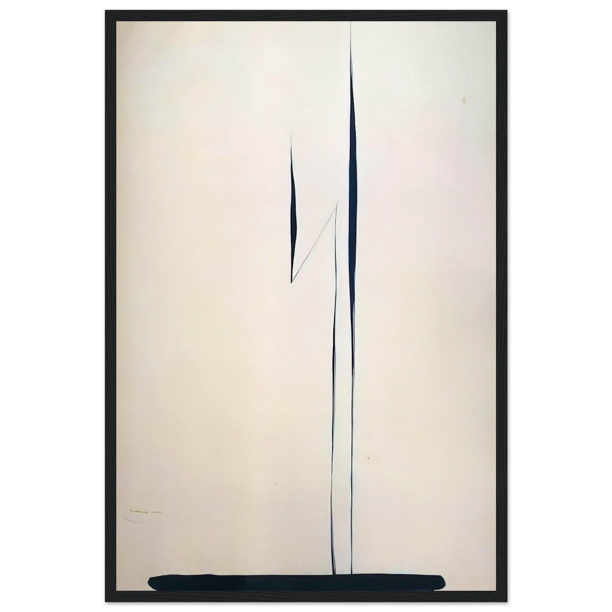 Black Lines 1 Framed Poster | Georgia O'Keeffe Framed Prints Wall Art | Georgia O Keeffe Prints