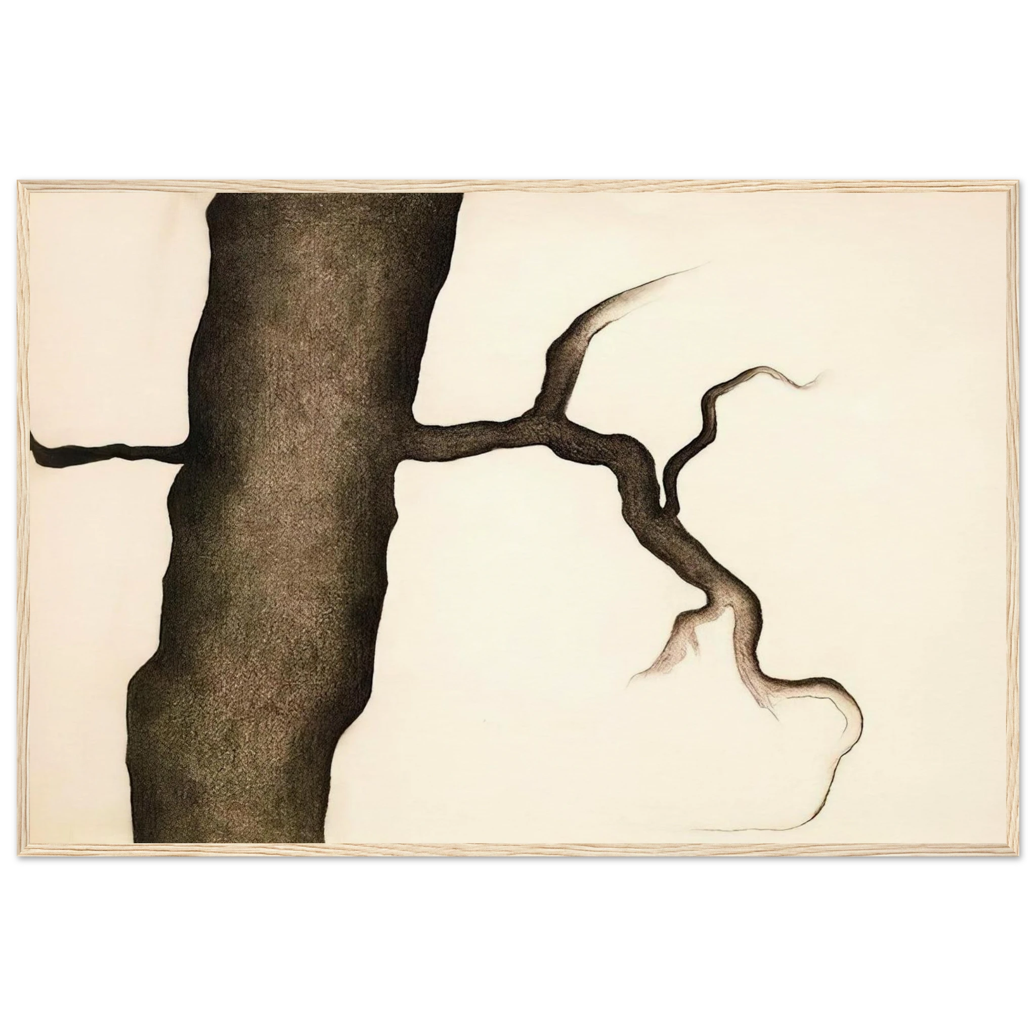 Drawing III Framed Poster | Georgia O'Keeffe Framed Prints Wall Art | Georgia O Keeffe Prints
