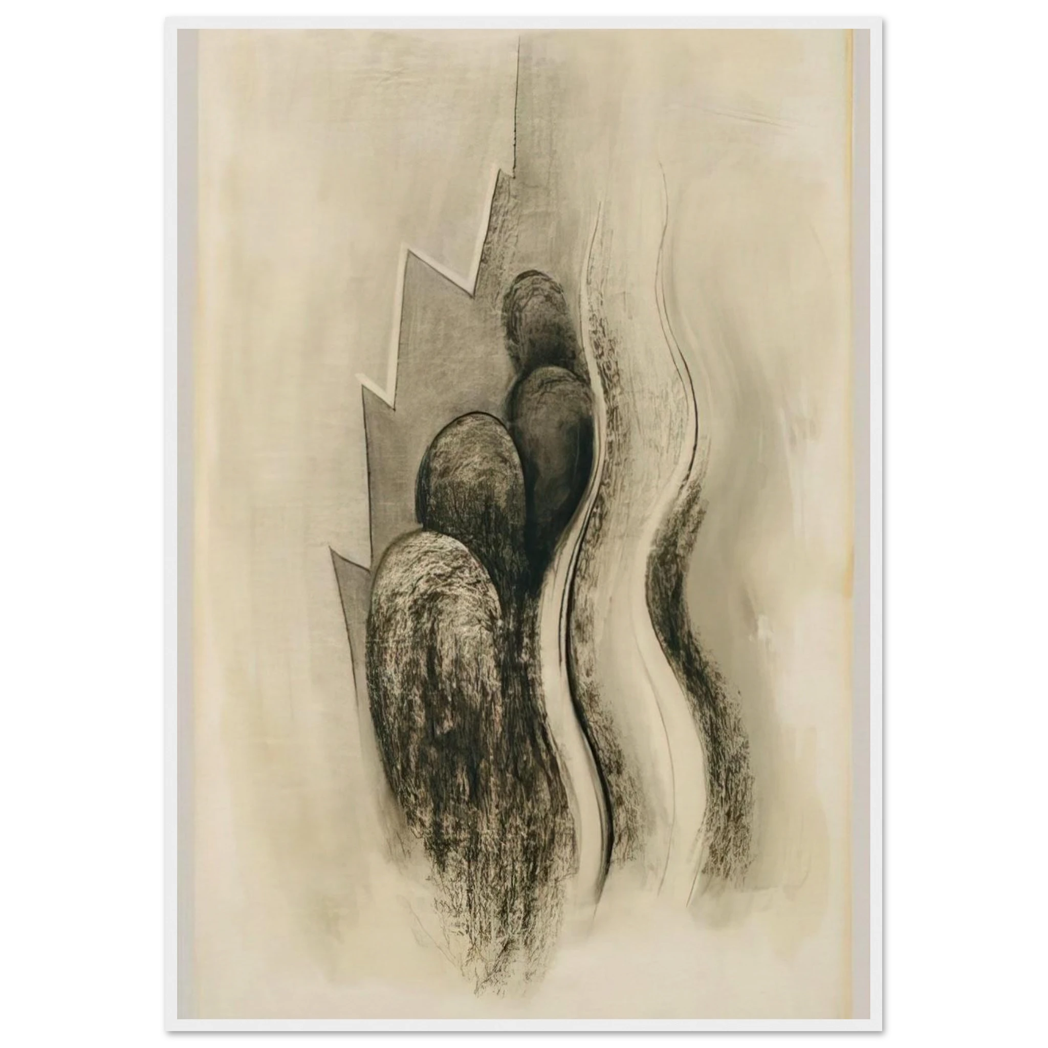 Drawing XIII Framed Poster | Georgia O'Keeffe Framed Prints Wall Art | Georgia O Keeffe Prints