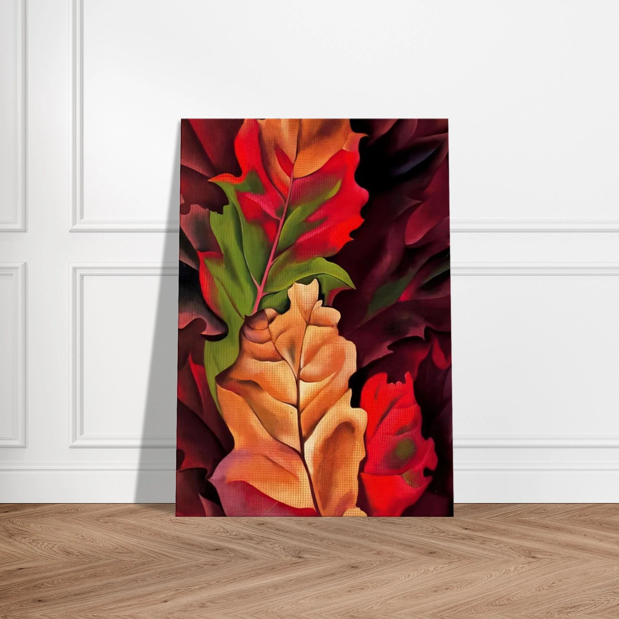 Autumn Leaves - Lake George, N.Y. Canvas | Georgia O'Keeffe Canvas | Georgia O Keeffe Prints