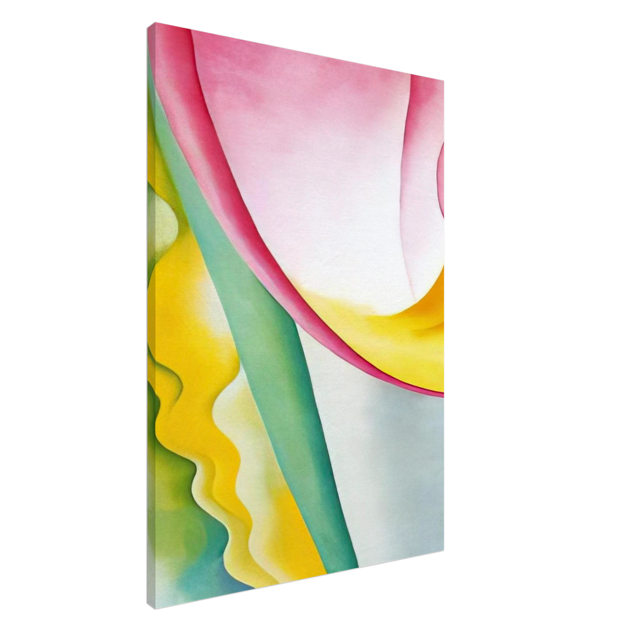 Abstraction No. 77  Tulip  Canvas | Georgia O'Keeffe Canvas | Georgia O Keeffe Prints