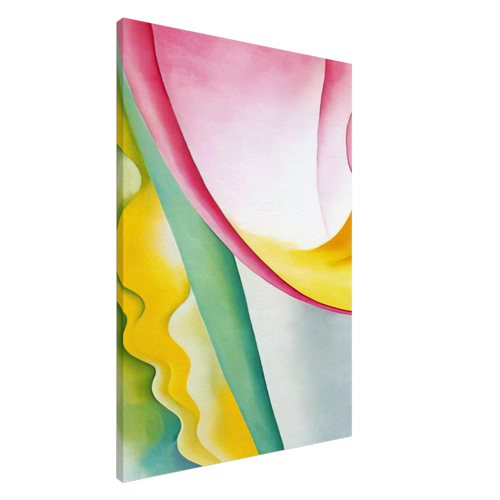 Abstraction No. 77  Tulip  Canvas | Georgia O'Keeffe Canvas | Georgia O Keeffe Prints