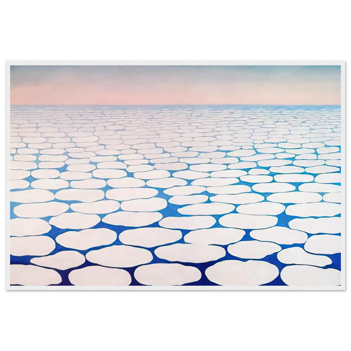 Sky above clouds III Framed Poster | Georgia O'Keeffe Framed Prints Wall Art | Georgia O Keeffe Prints