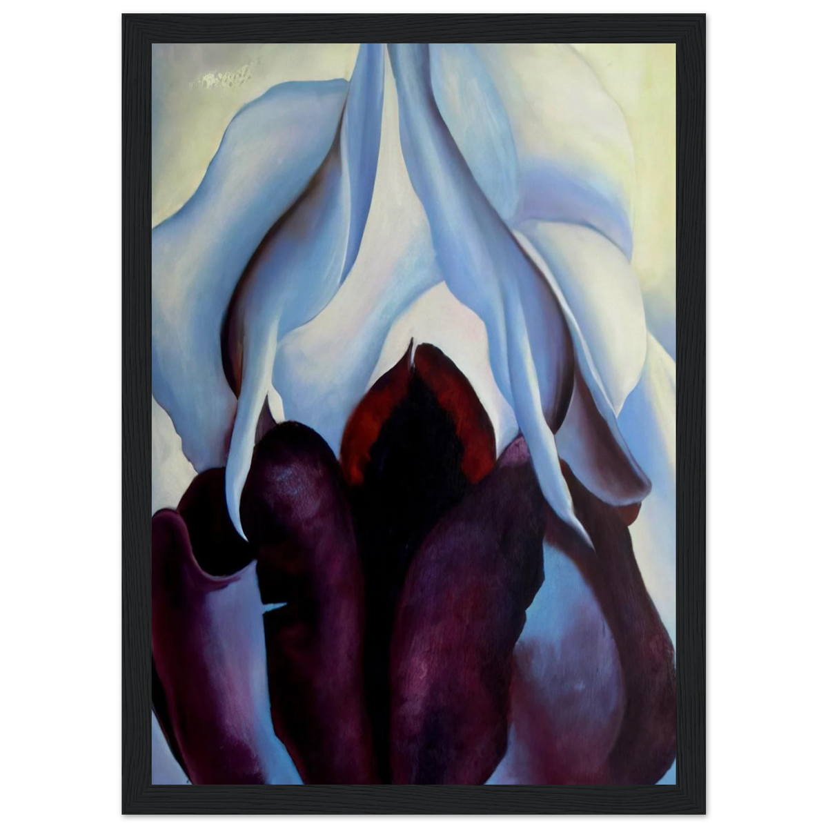 Flower of Life Framed Poster | Georgia O'Keeffe Framed Prints Wall Art | Georgia O Keeffe Prints