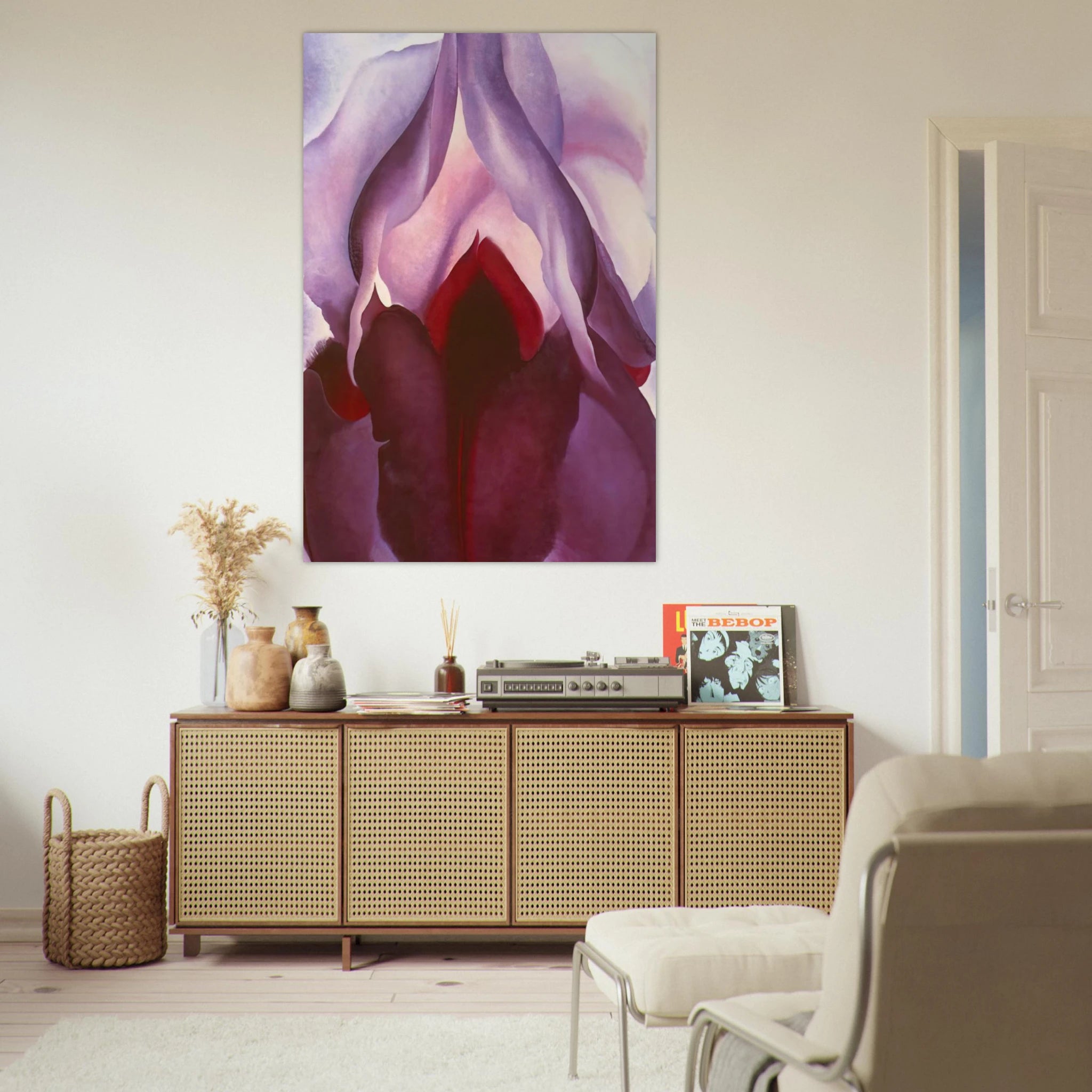 Flower of Life II Poster | Georgia O'Keeffe Poster | Georgia O Keeffe Prints
