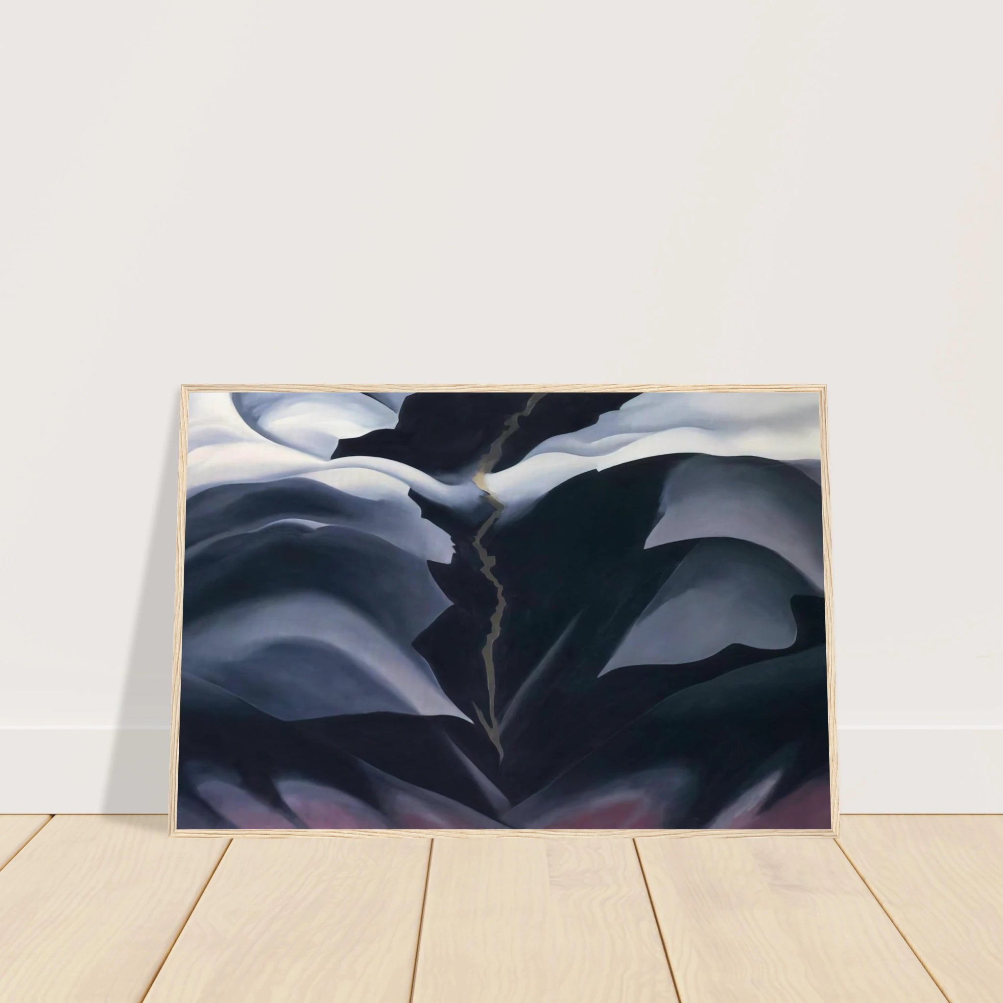 Black Place II Framed Poster | Georgia O'Keeffe Framed Prints Wall Art | Georgia O Keeffe Prints