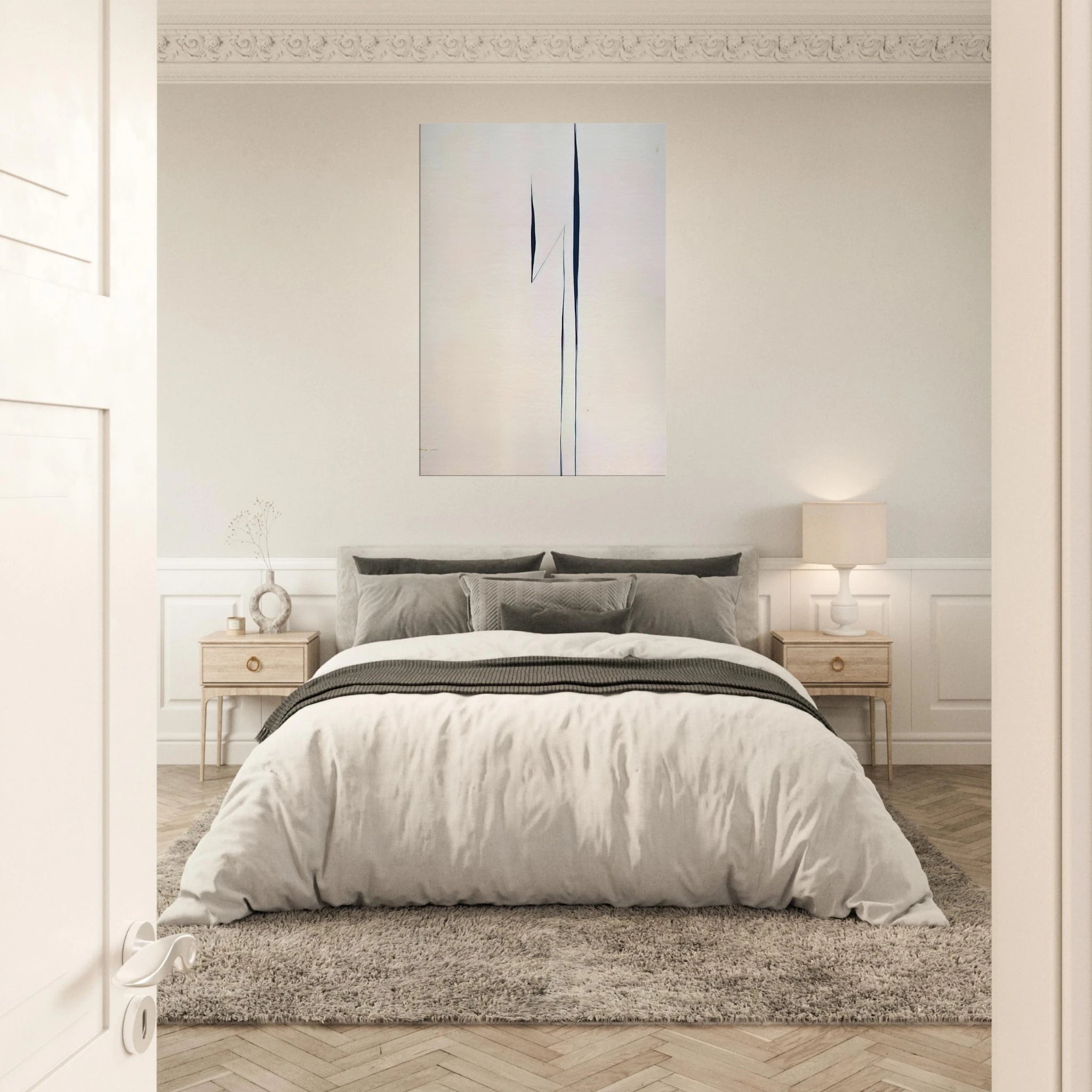 Black Lines 1 Canvas | Georgia O'Keeffe Canvas | Georgia O Keeffe Prints