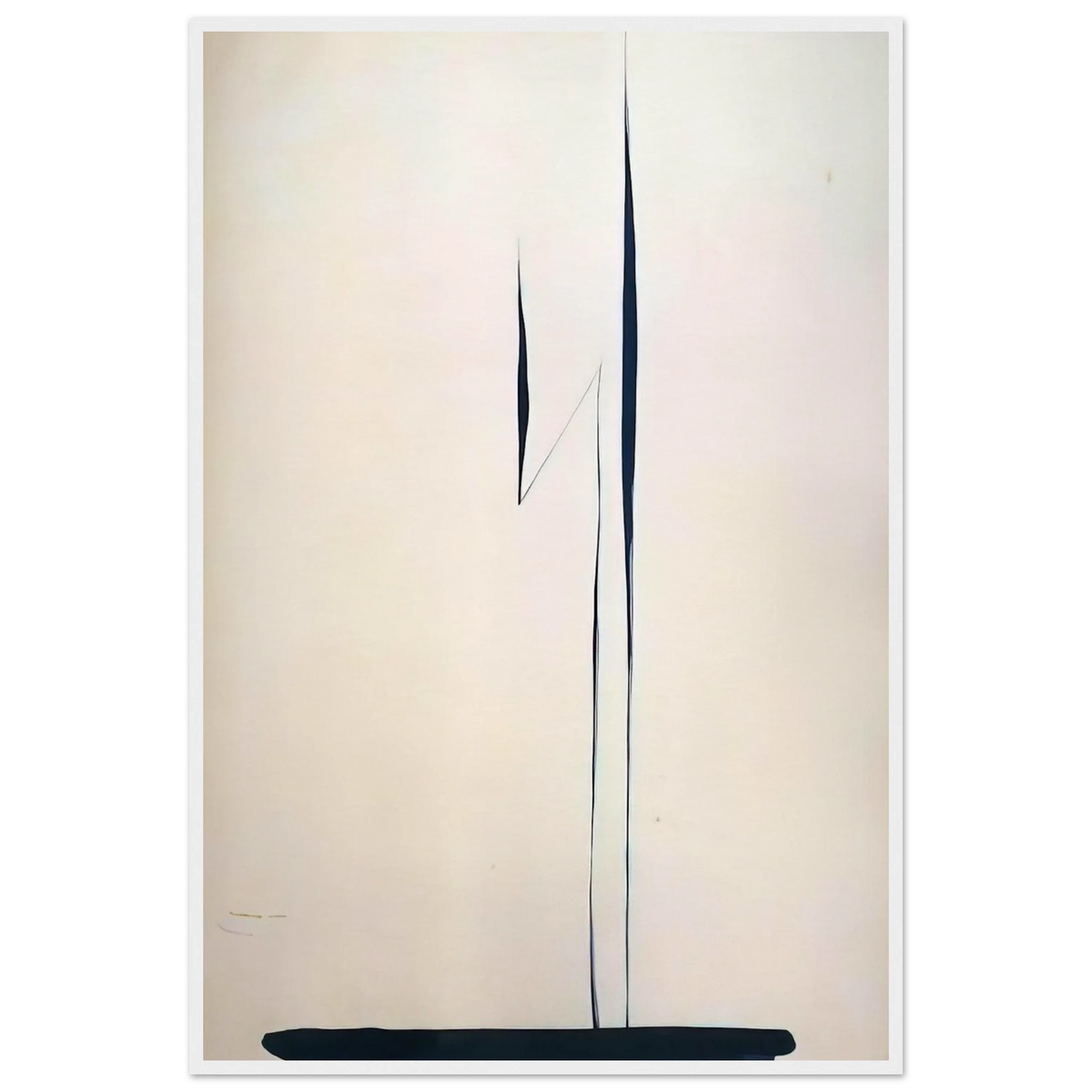 Black Lines 1 Framed Poster | Georgia O'Keeffe Framed Prints Wall Art | Georgia O Keeffe Prints