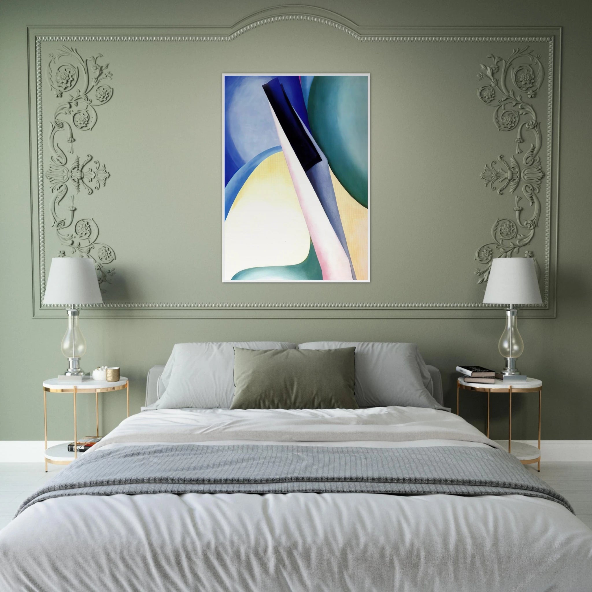 Black Spot No. 2 Framed Poster | Georgia O'Keeffe Framed Prints Wall Art | Georgia O Keeffe Prints