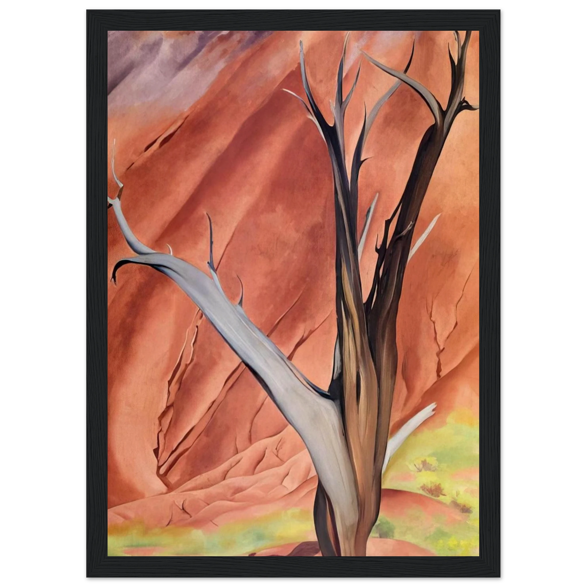 Gerald`s Tree Framed Poster | Georgia O'Keeffe Framed Prints Wall Art | Georgia O Keeffe Prints