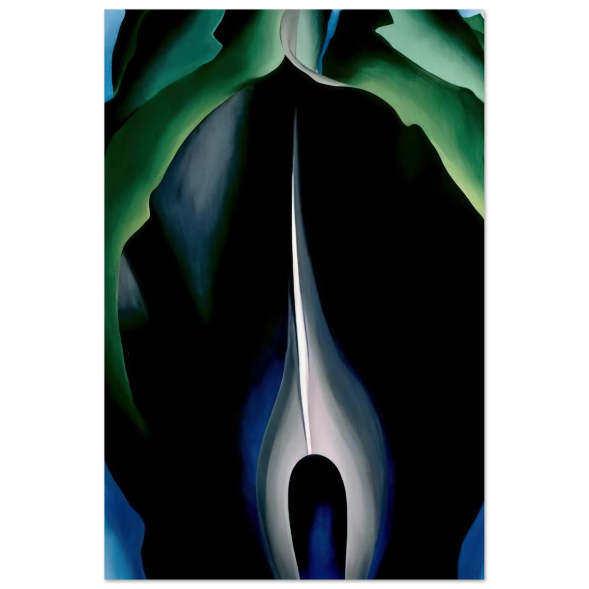 Jack-in-the-Pulpit No. IV Poster | Georgia O'Keeffe Poster | Georgia O Keeffe Prints