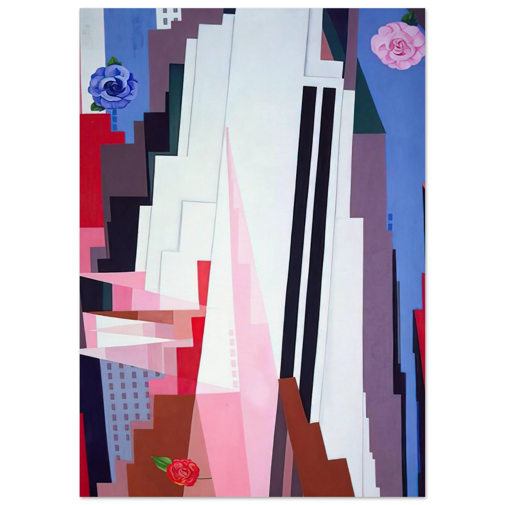 Manhattan Poster | Georgia O'Keeffe Poster | Georgia O Keeffe Prints