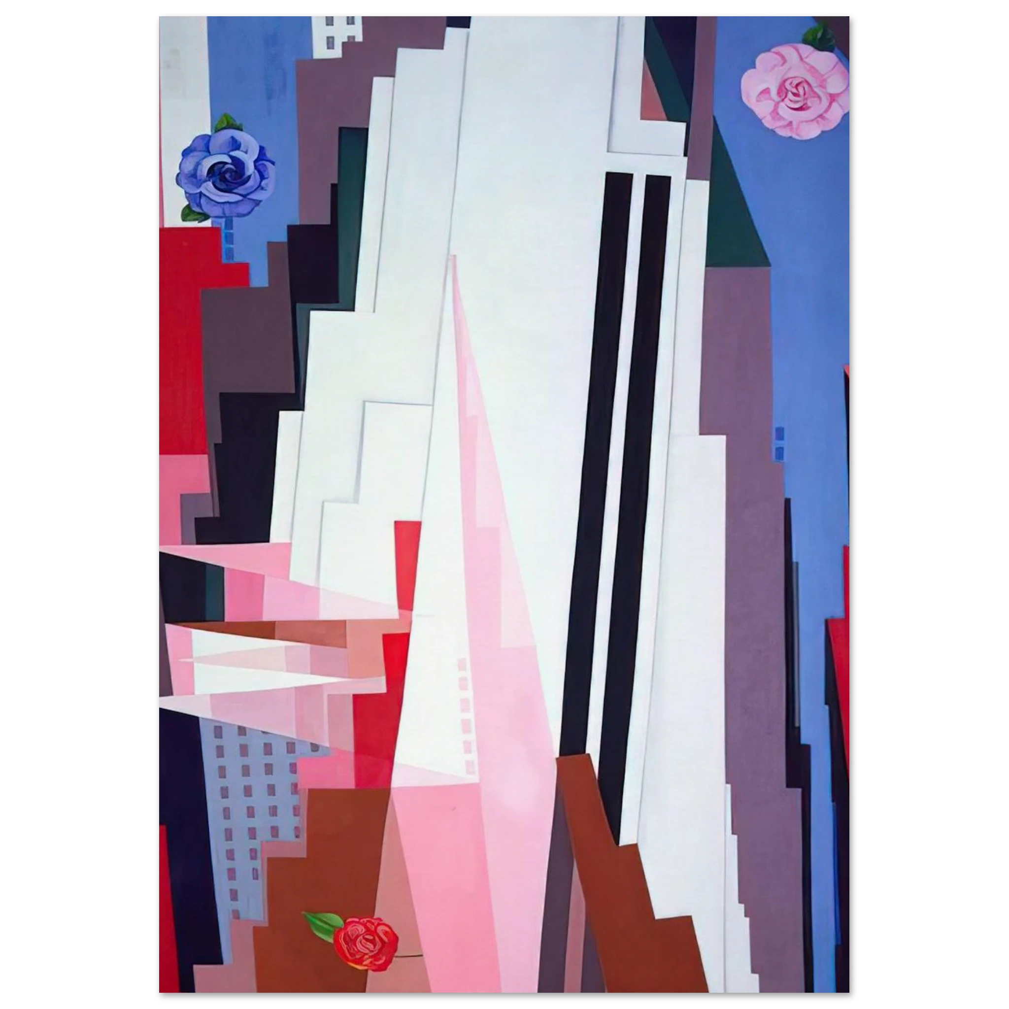 Manhattan Poster | Georgia O'Keeffe Poster | Georgia O Keeffe Prints