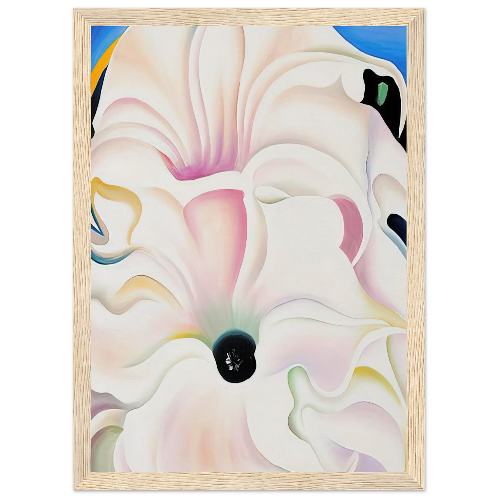 Bella Donna Framed Poster | Georgia O'Keeffe Framed Prints Wall Art | Georgia O Keeffe Prints