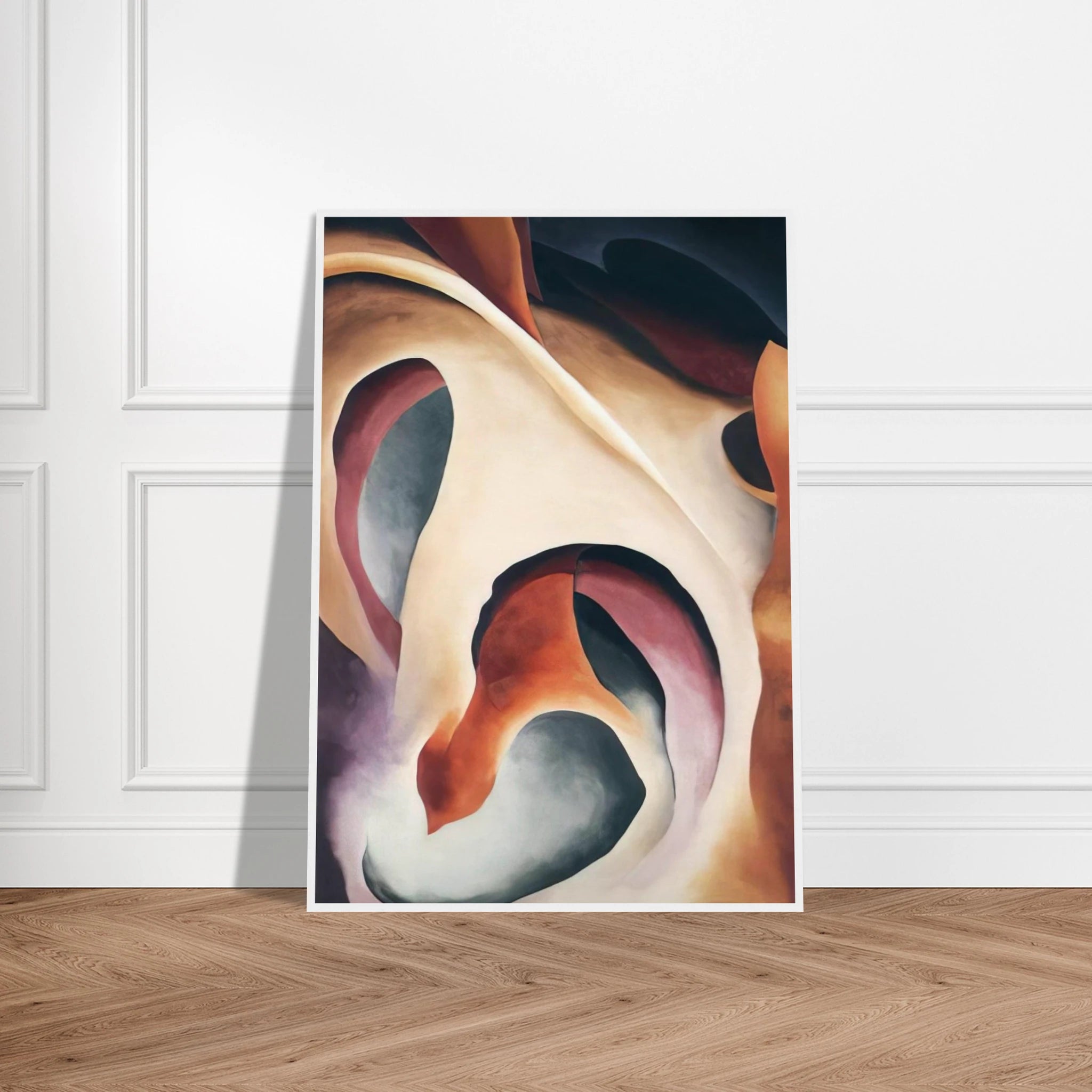 Leaf Motif 2 Framed Poster | Georgia O'Keeffe Framed Prints Wall Art | Georgia O Keeffe Prints