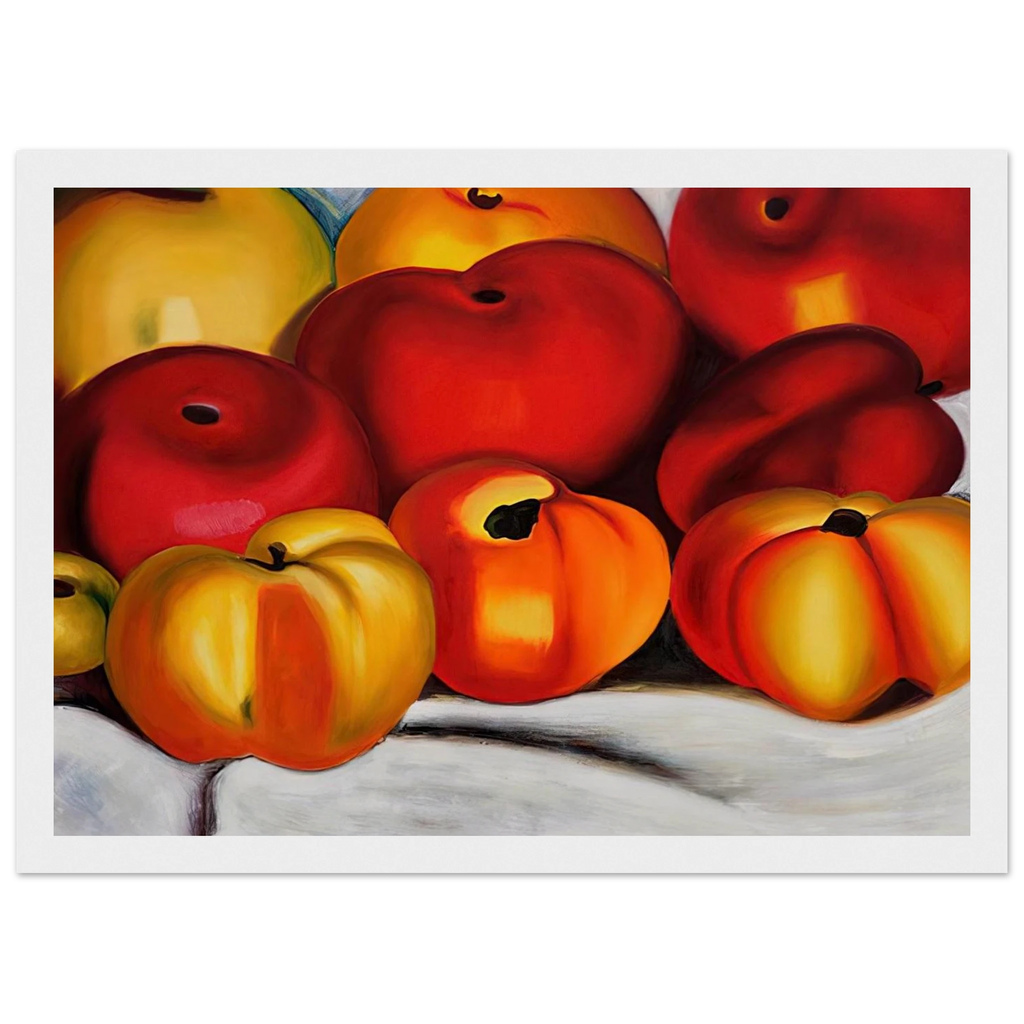 Apple Family II Framed Poster | Georgia O'Keeffe Framed Prints Wall Art | Georgia O Keeffe Prints