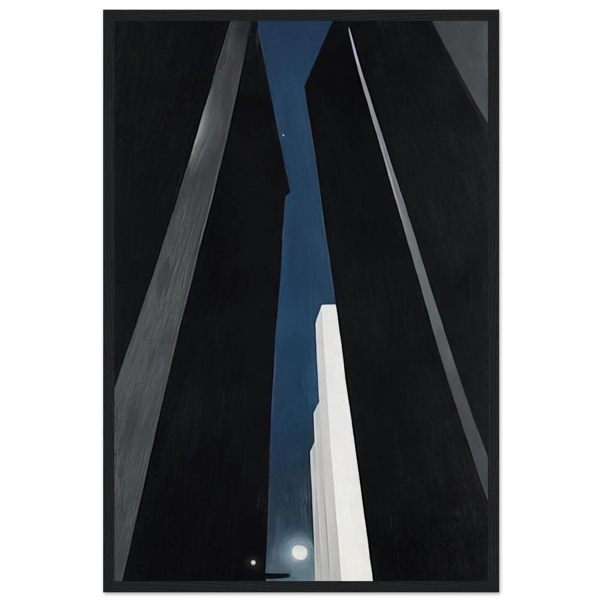 City Night Framed Poster | Georgia O'Keeffe Framed Prints Wall Art | Georgia O Keeffe Prints