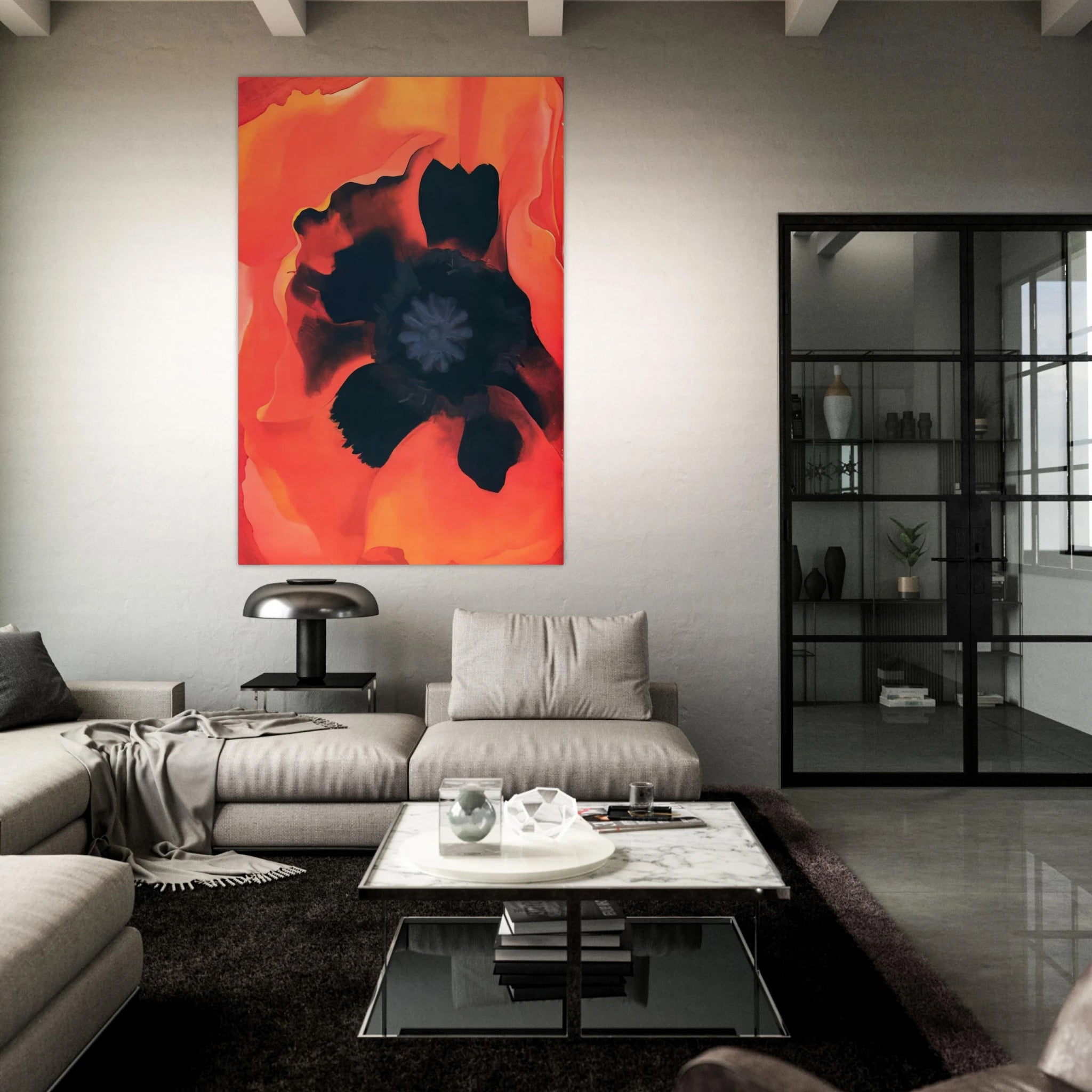 Poppy 2 Poster | Georgia O'Keeffe Poster | Georgia O Keeffe Prints