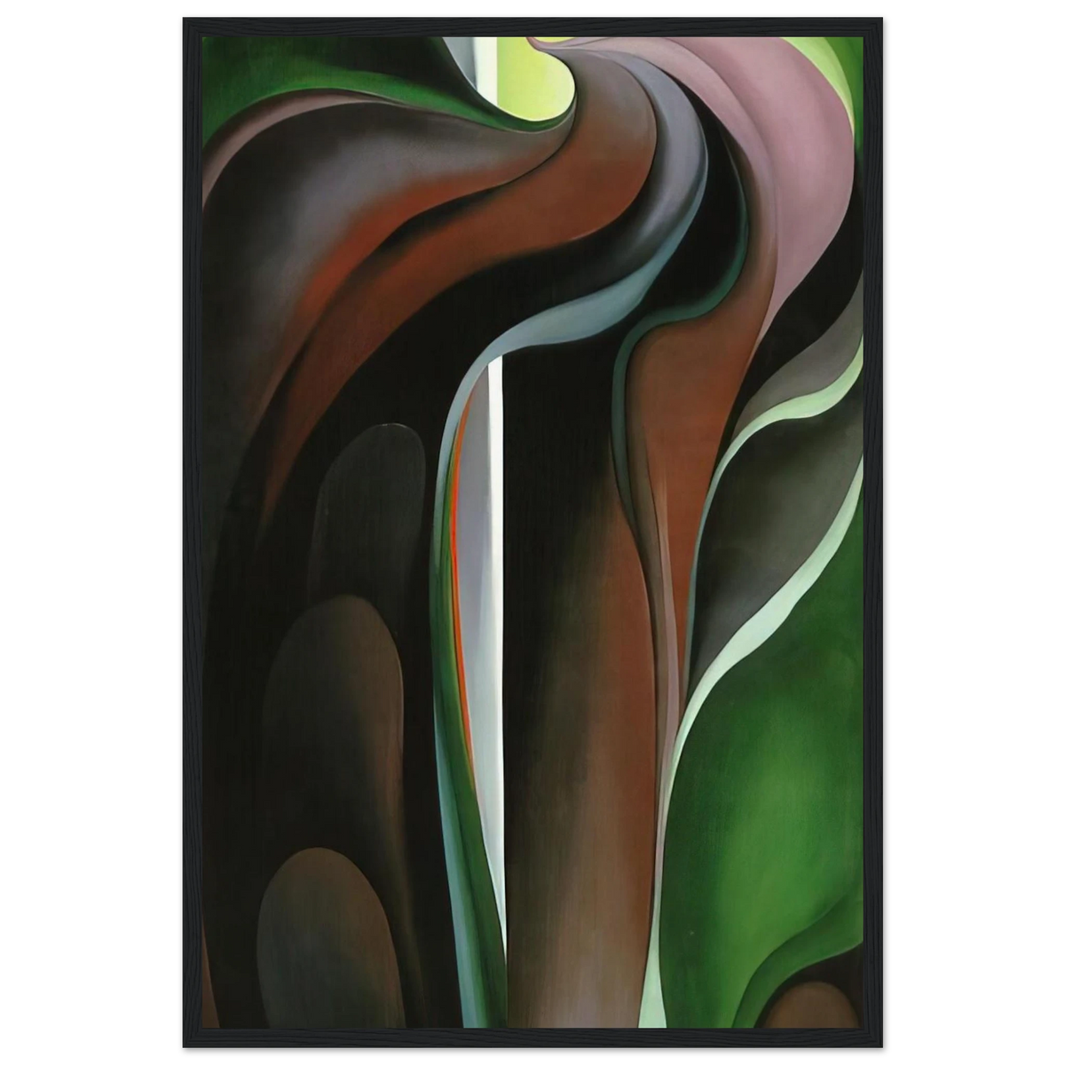 Jack-in-the-Pulpit ?V Framed Poster | Georgia O'Keeffe Framed Prints Wall Art | Georgia O Keeffe Prints