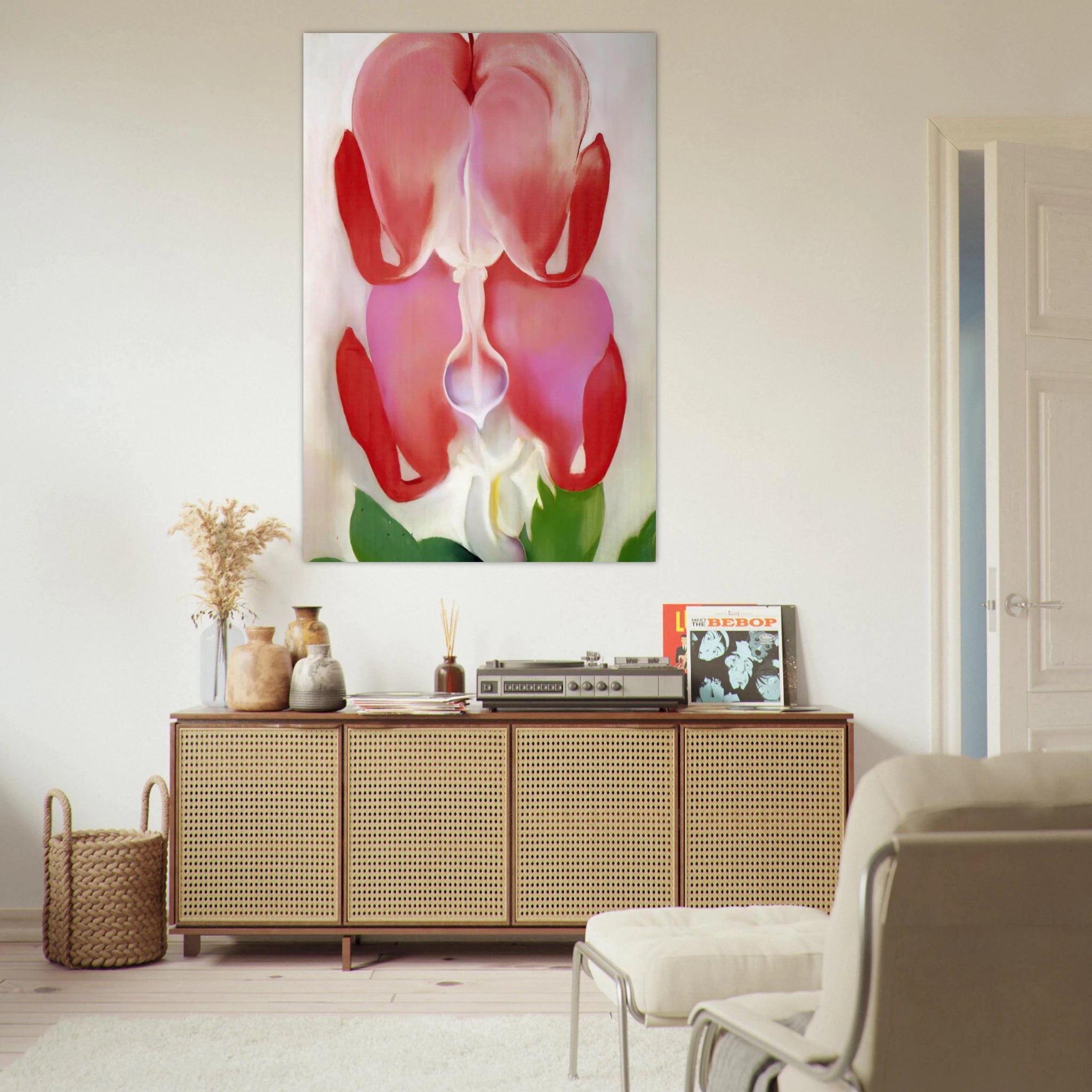 Bleeding Heart Poster | Georgia O'Keeffe Poster | Georgia O Keeffe Prints