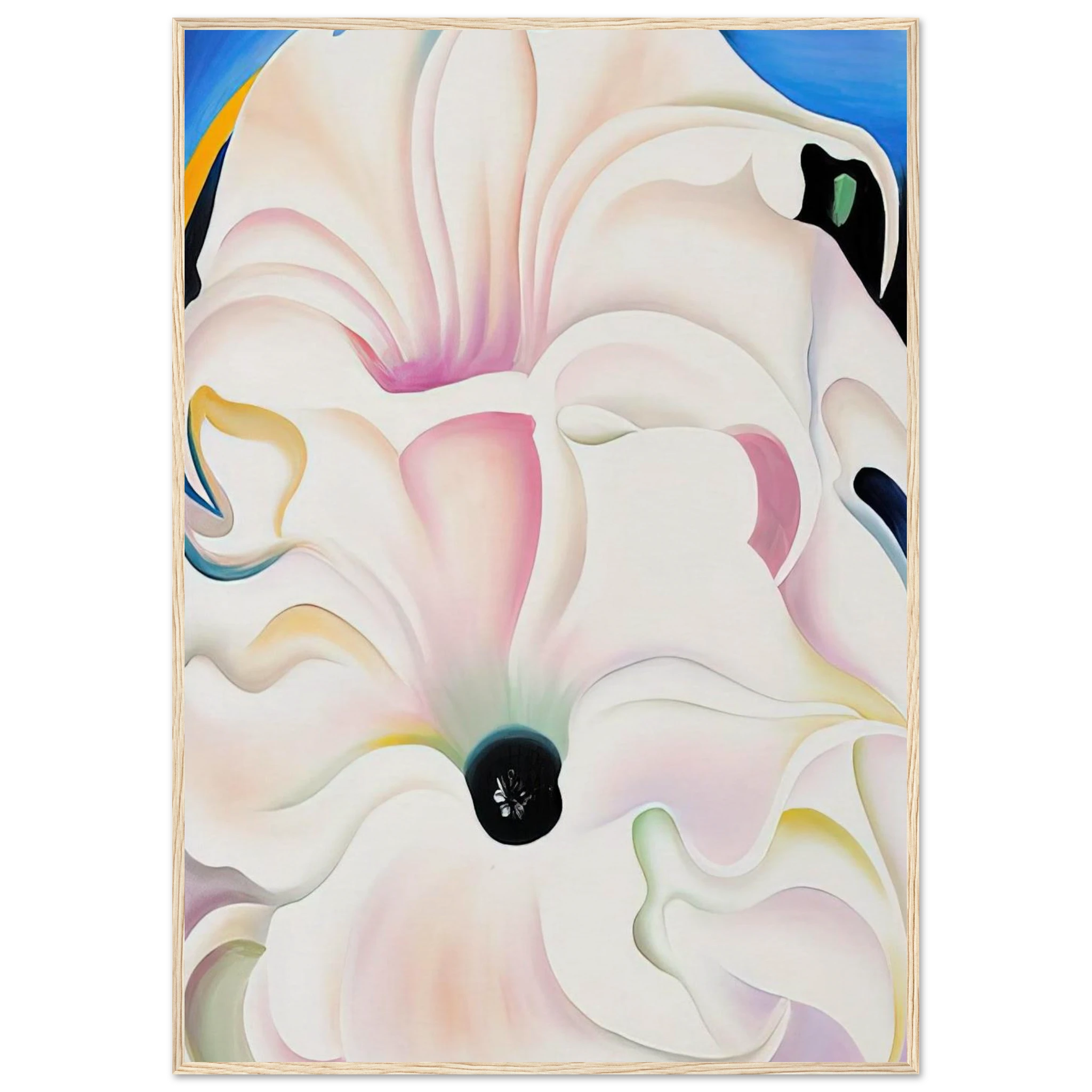 Bella Donna Framed Poster | Georgia O'Keeffe Framed Prints Wall Art | Georgia O Keeffe Prints