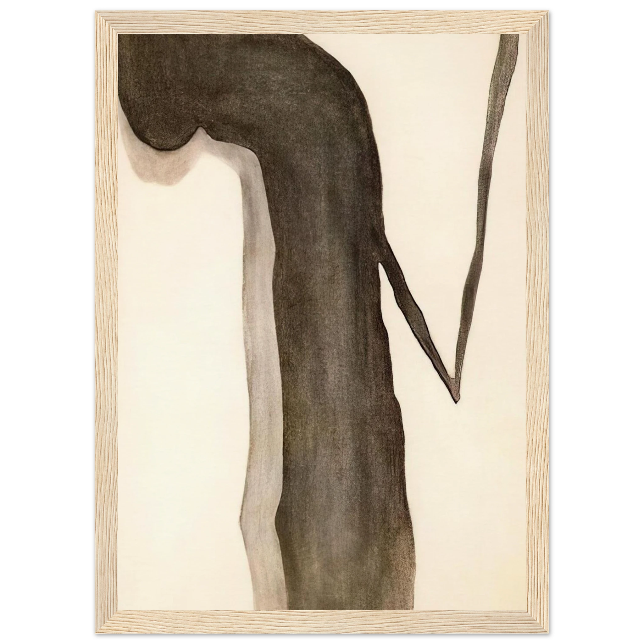 Drawing V Framed Poster | Georgia O'Keeffe Framed Prints Wall Art | Georgia O Keeffe Prints