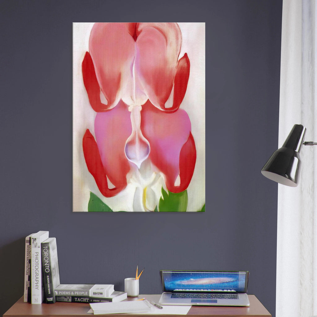 Bleeding Heart Canvas | Georgia O'Keeffe Canvas | Georgia O Keeffe Prints