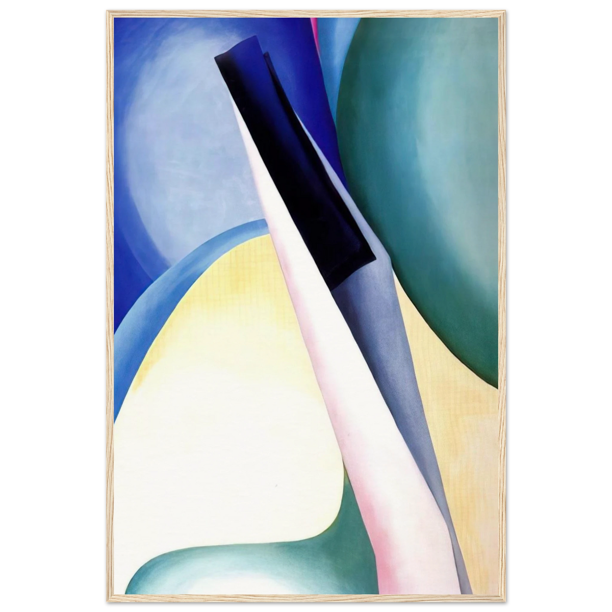 Black Spot No. 2 Framed Poster | Georgia O'Keeffe Framed Prints Wall Art | Georgia O Keeffe Prints