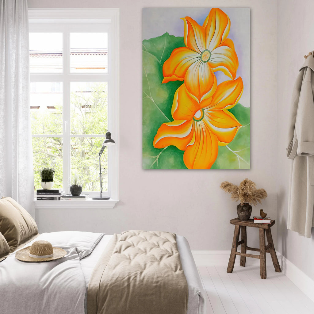 Squash Blossoms Poster | Georgia O'Keeffe Poster | Georgia O Keeffe Prints