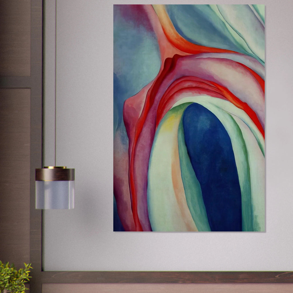 Music Pink and Blue II Poster | Georgia O'Keeffe Poster | Georgia O Keeffe Prints