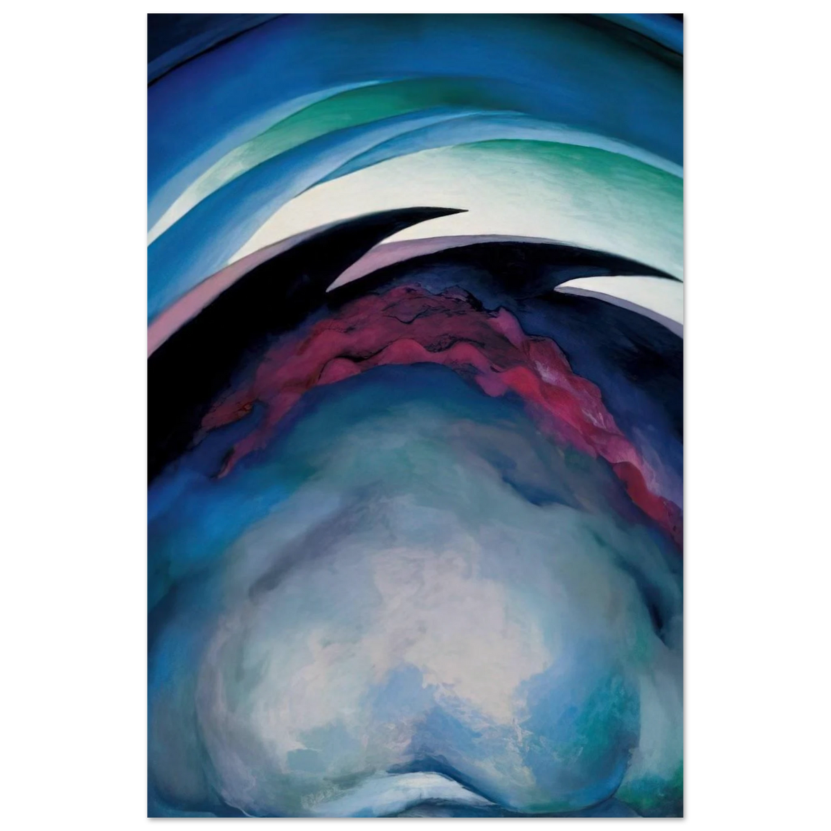 From the Plains I Poster | Georgia O'Keeffe Poster | Georgia O Keeffe Prints
