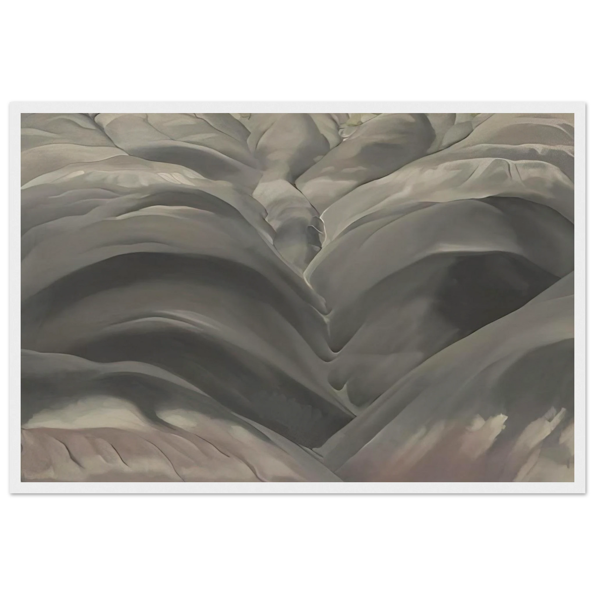 Black Place I Framed Poster | Georgia O'Keeffe Framed Prints Wall Art | Georgia O Keeffe Prints