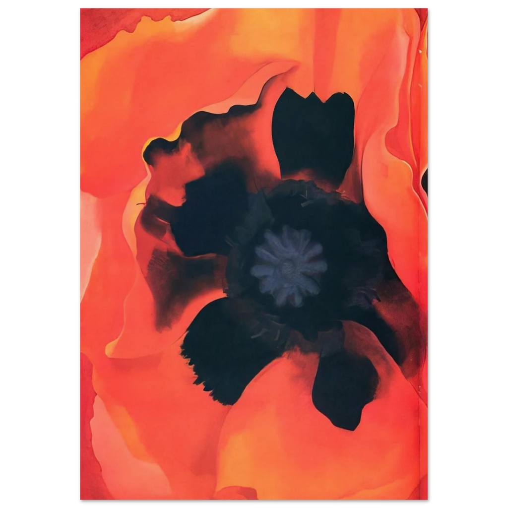 Poppy 2 Poster | Georgia O'Keeffe Poster | Georgia O Keeffe Prints