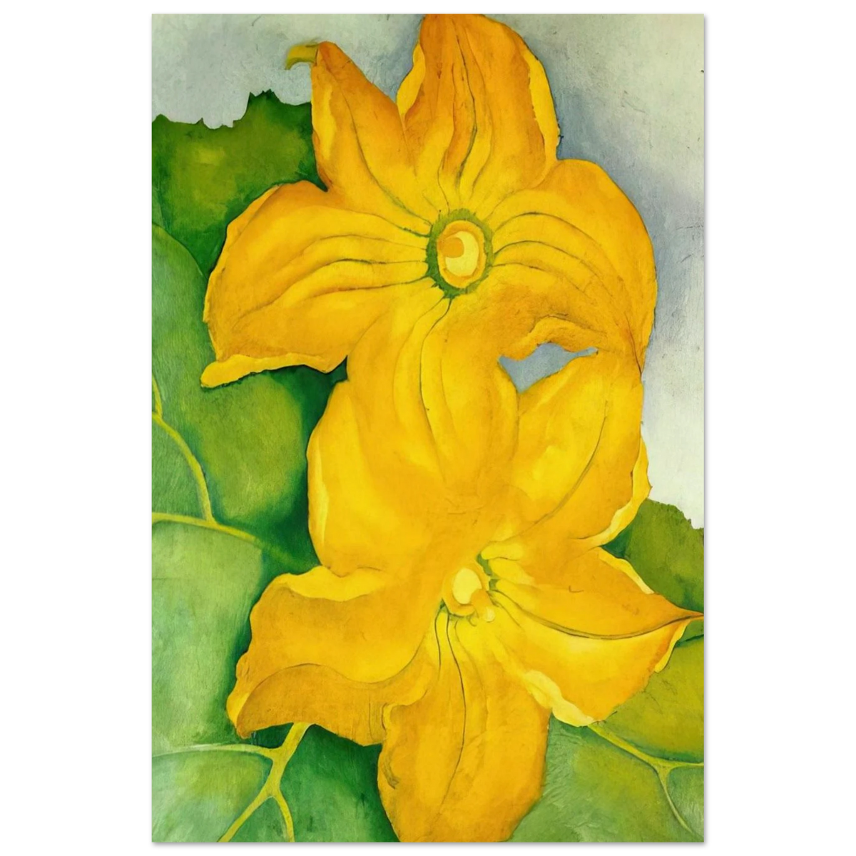Squash Blossoms I Poster | Georgia O'Keeffe Poster | Georgia O Keeffe Prints
