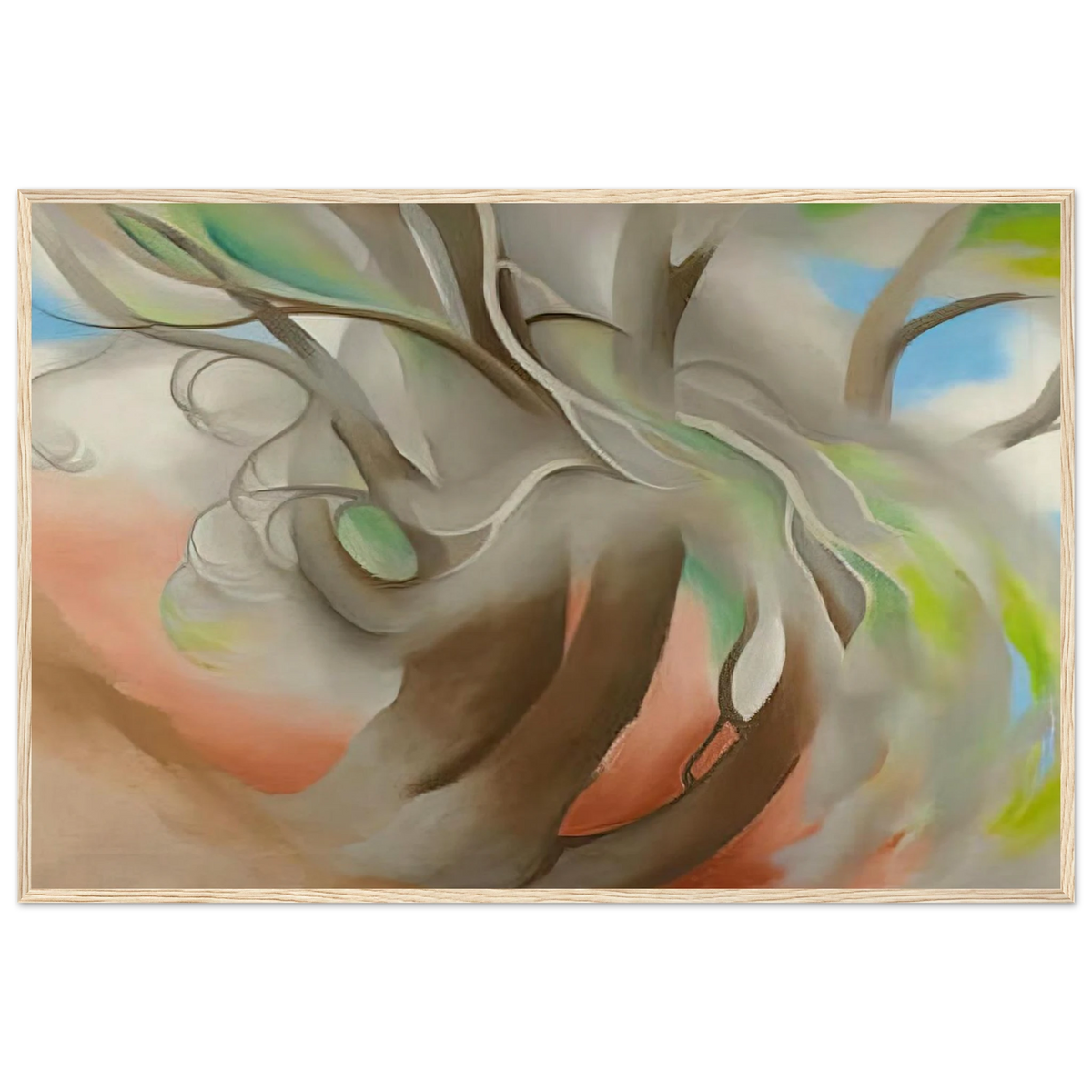 Spring Tree No. II Framed Poster | Georgia O'Keeffe Framed Prints Wall Art | Georgia O Keeffe Prints