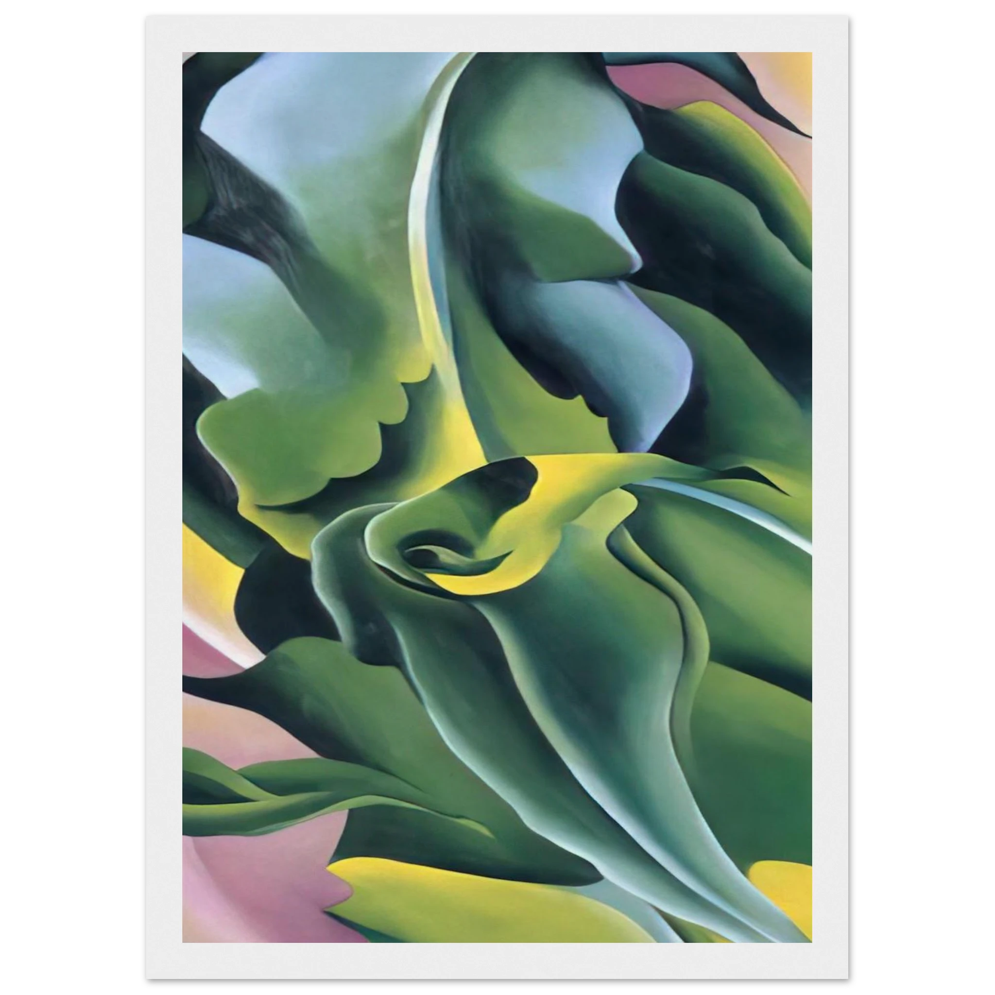 Corn No. 2 Framed Poster | Georgia O'Keeffe Framed Prints Wall Art | Georgia O Keeffe Prints