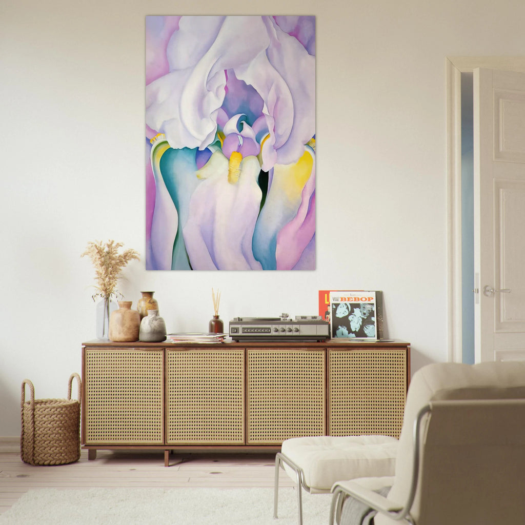 Light of Iris Poster | Georgia O'Keeffe Poster | Georgia O Keeffe Prints