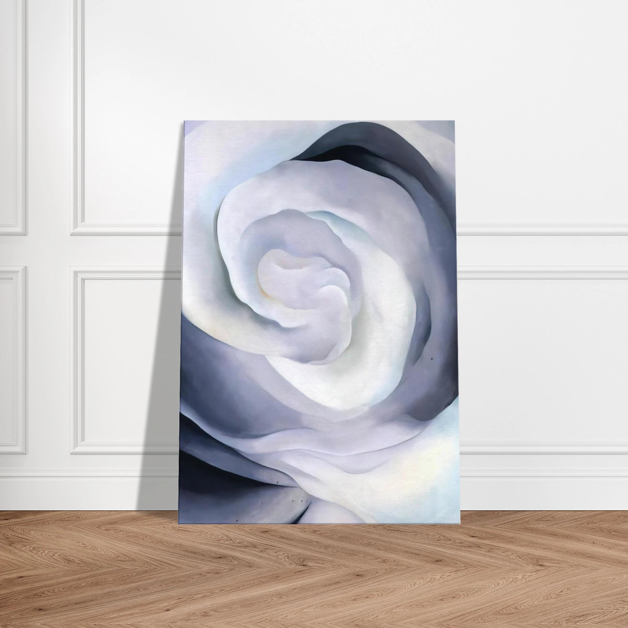 Abstraction White Rose Canvas | Georgia O'Keeffe Canvas | Georgia O Keeffe Prints