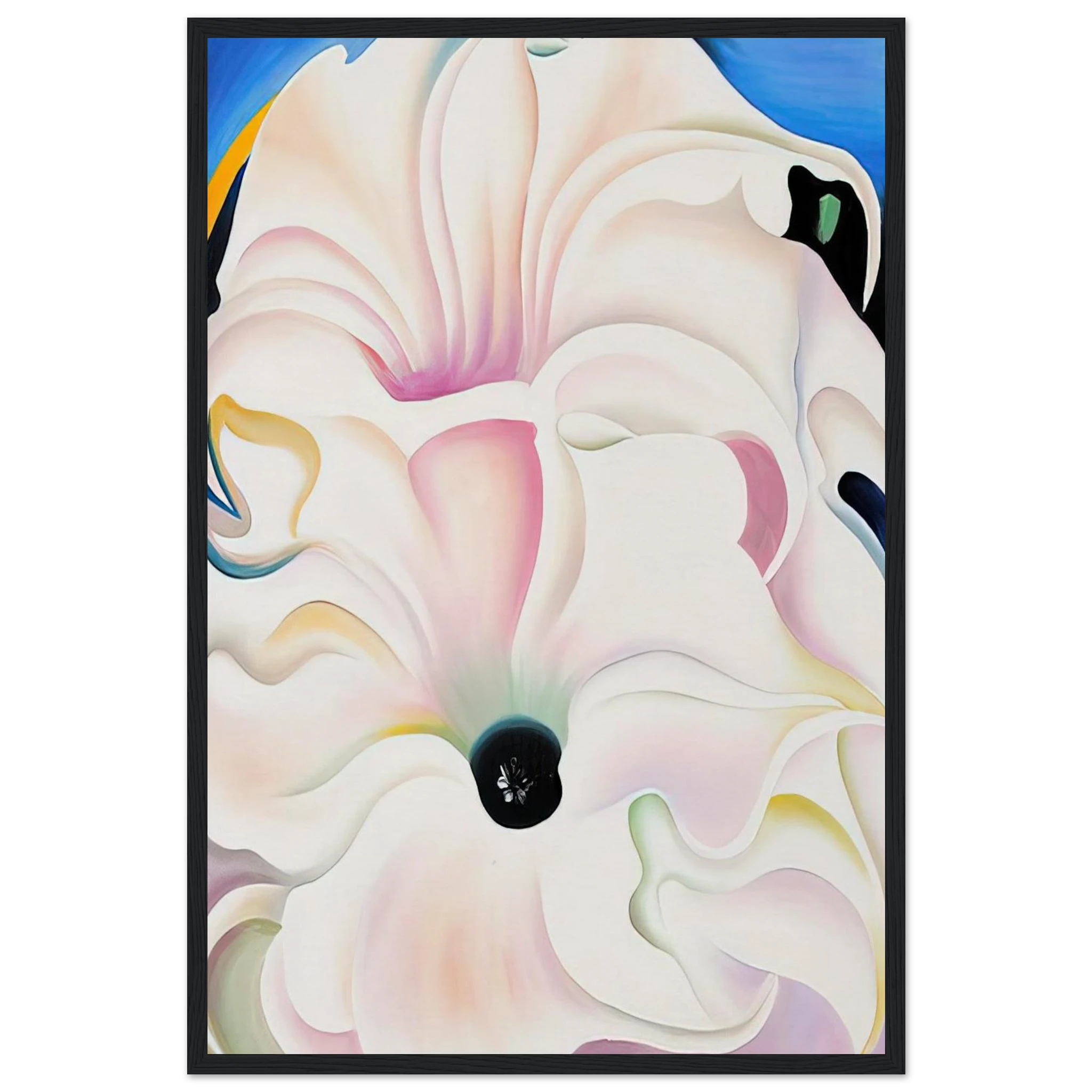 Bella Donna Framed Poster | Georgia O'Keeffe Framed Prints Wall Art | Georgia O Keeffe Prints