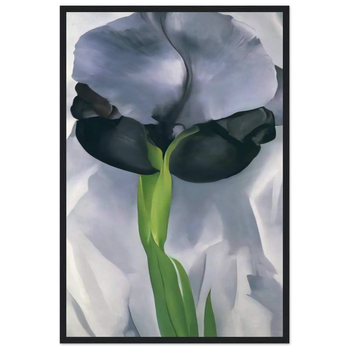Iris 7 Framed Poster | Georgia O'Keeffe Framed Prints Wall Art | Georgia O Keeffe Prints