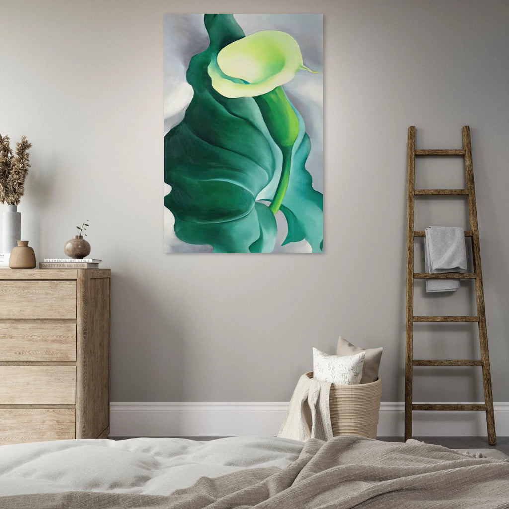 Calla Lily  Lily-Yellow No. 2  Poster | Georgia O'Keeffe Poster | Georgia O Keeffe Prints