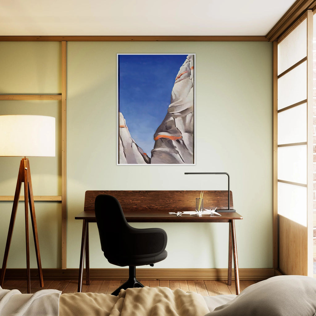Blue Sky Framed Poster | Georgia O'Keeffe Framed Prints Wall Art | Georgia O Keeffe Prints